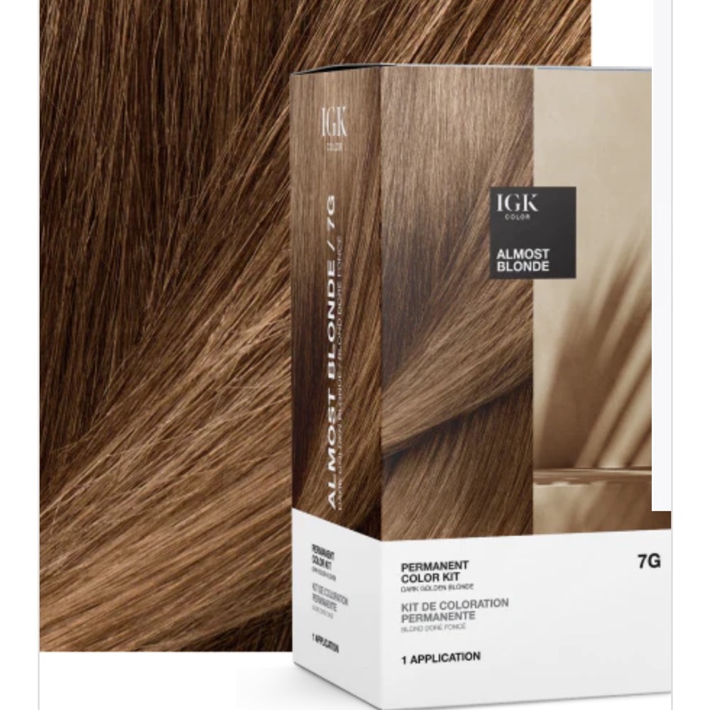 GK Permanent Hair Color Kit - Almost Blonde